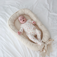 Load image into Gallery viewer, Babynest bow beige