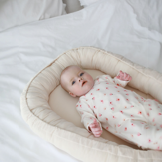 Babynest bow beige