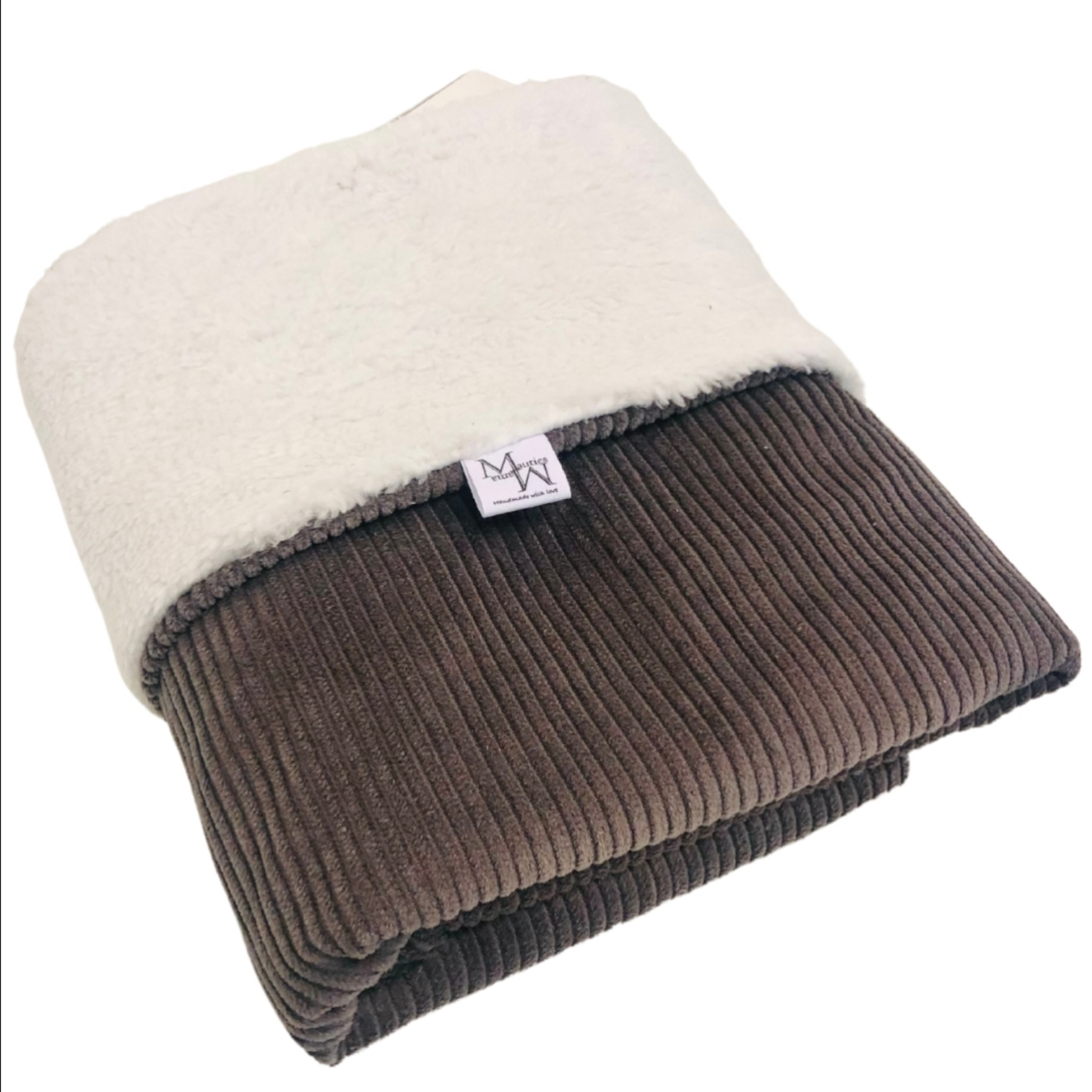 Teddy blanket antraciet - Liam & Lilly