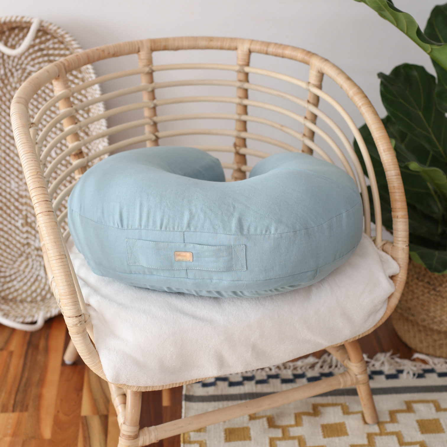 Nursing pillow linnen - Liam & Lilly