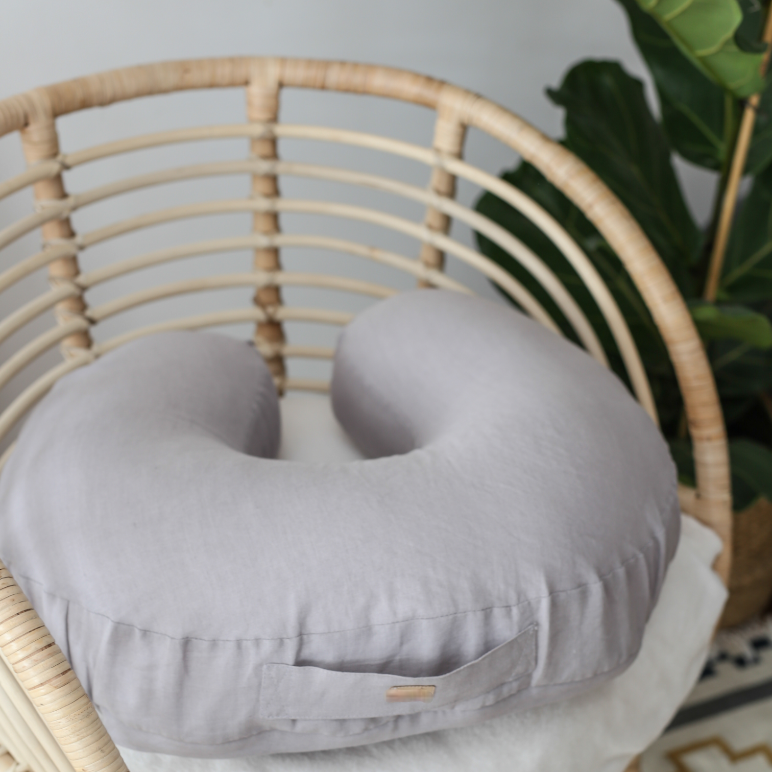 Nursing pillow linnen - Liam & Lilly