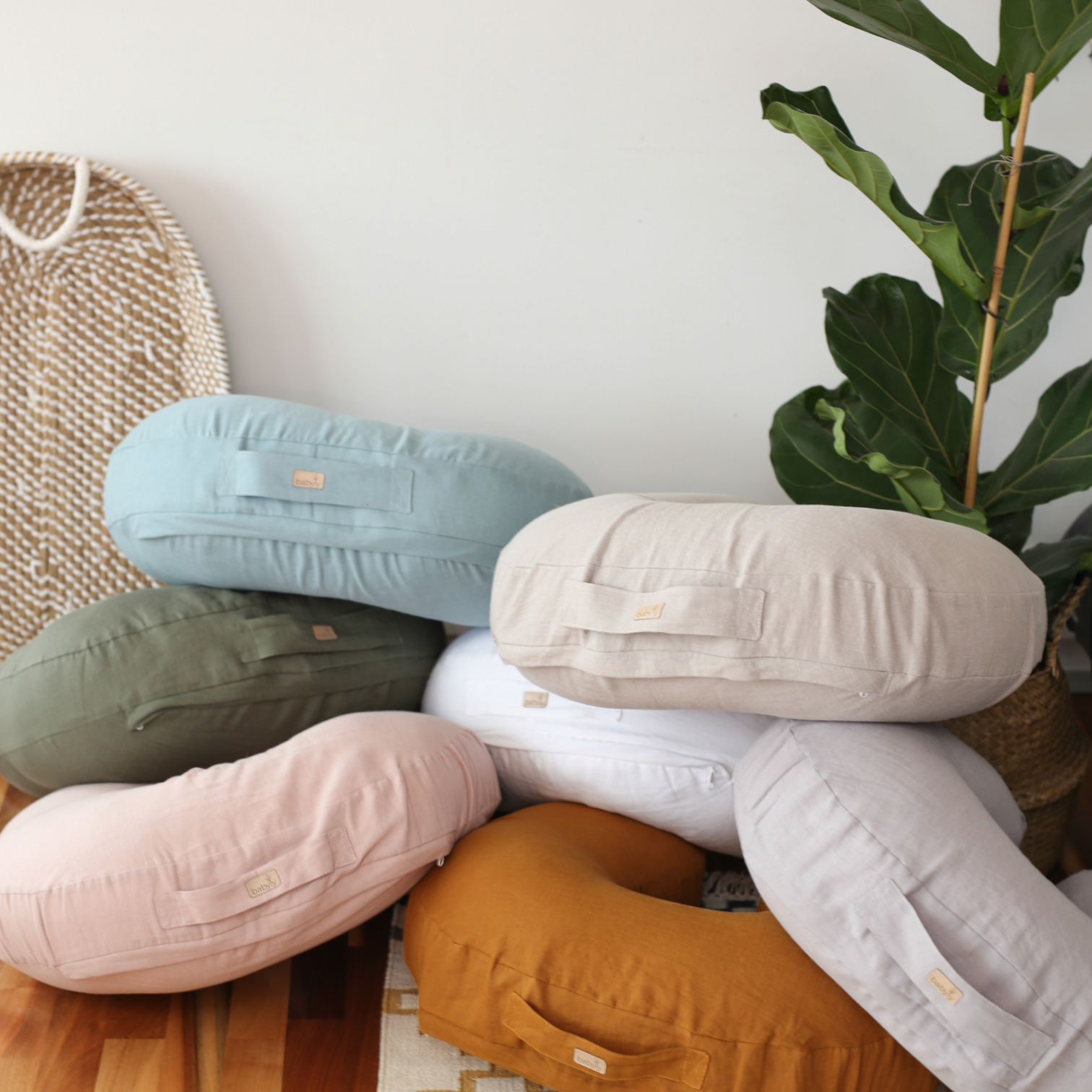 Nursing pillow linnen - Liam & Lilly