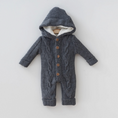 Load image into Gallery viewer, Pilot onesie grey - Liam & Lilly