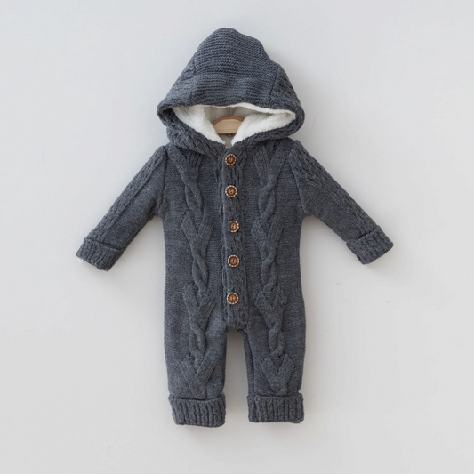 Pilot onesie grey - Liam & Lilly