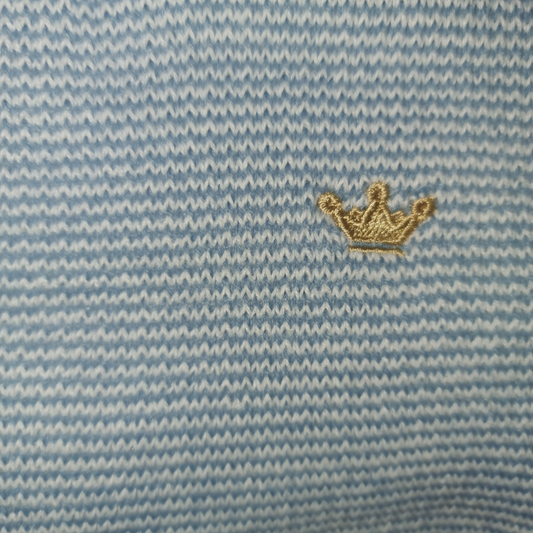 Bold blue stripes - Liam & Lilly