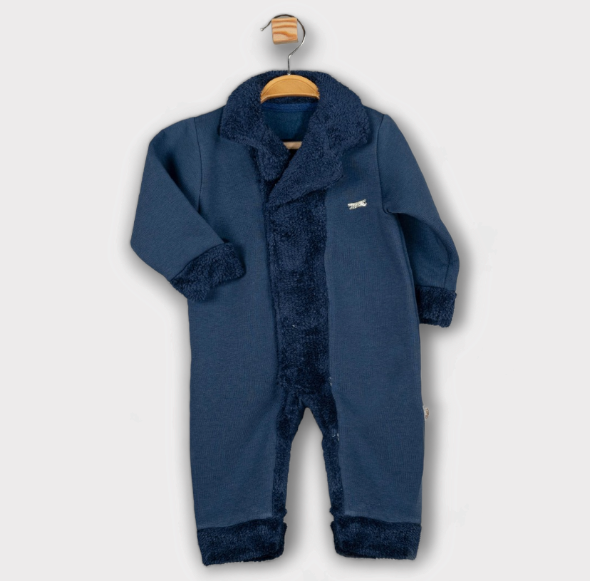 Teddy blue onesie - Liam & Lilly