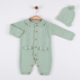 Load image into Gallery viewer, Girly onesie with hat - Liam & Lilly