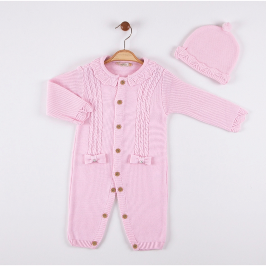 Girly onesie with hat - Liam & Lilly