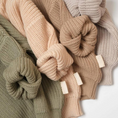 Load image into Gallery viewer, Earth tone knit baby sweater - Liam & Lilly