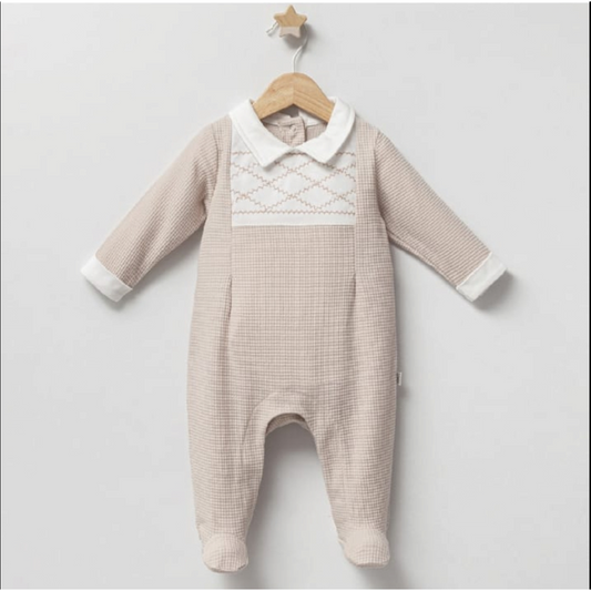 Chic beige onesie - Liam & Lilly