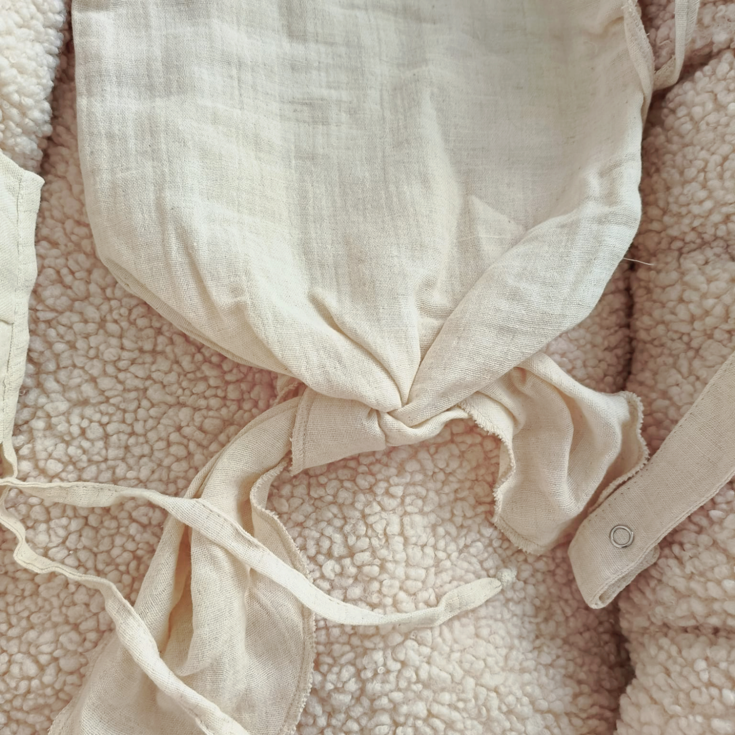 Linen swaddle sleeping bag - Liam & Lilly