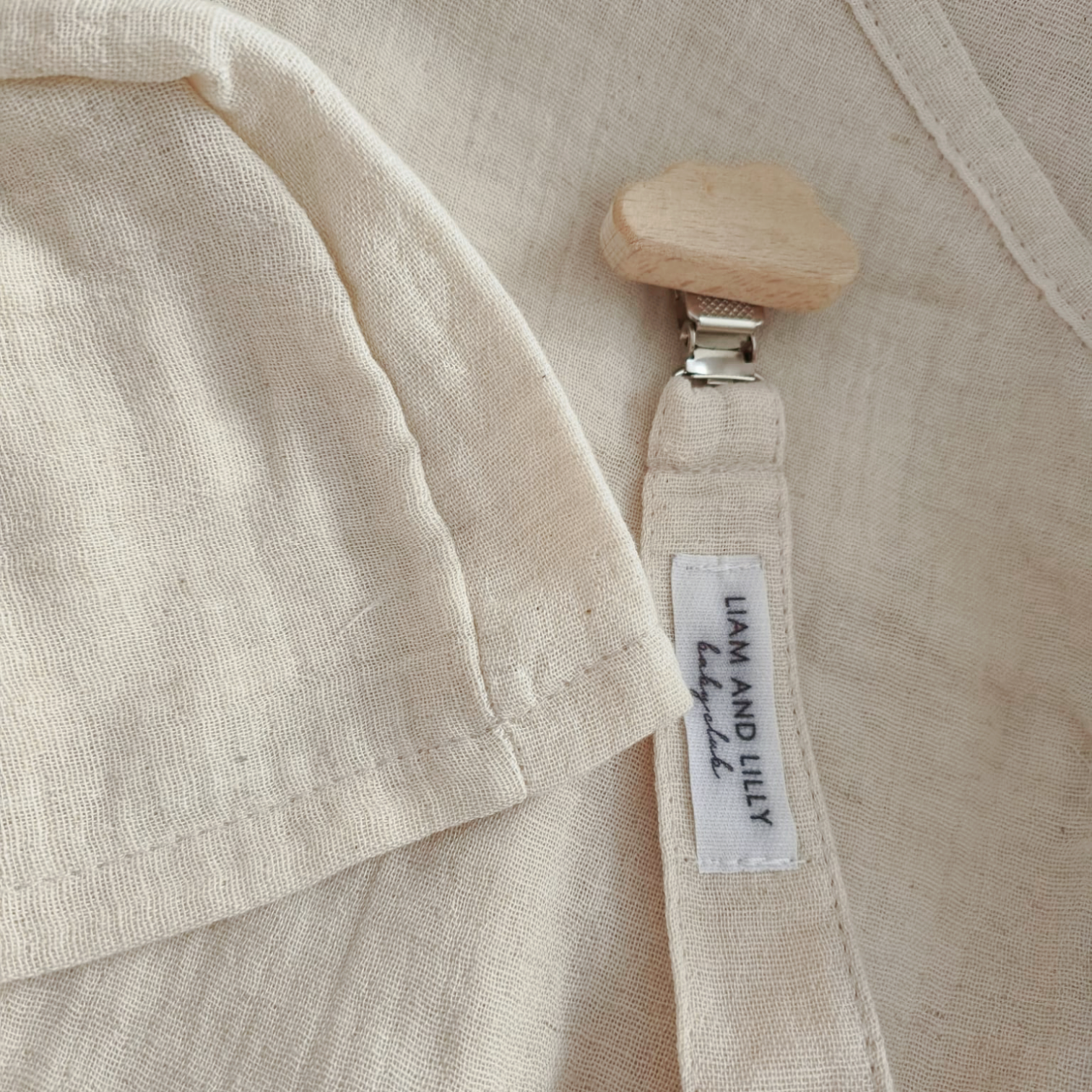 Linen swaddle sleeping bag - Liam & Lilly