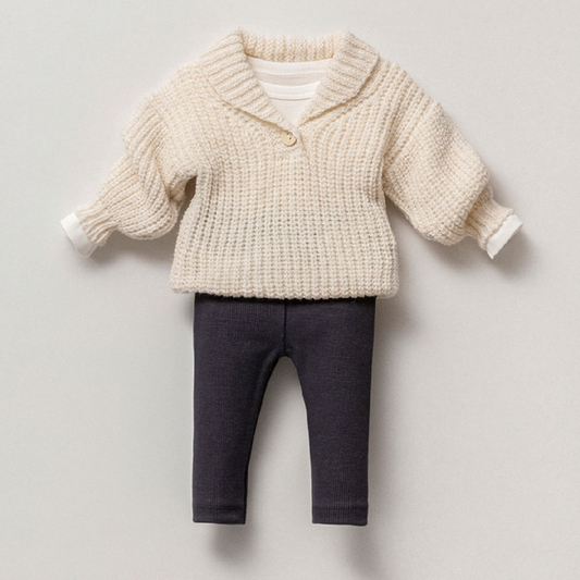 Cozy knit set