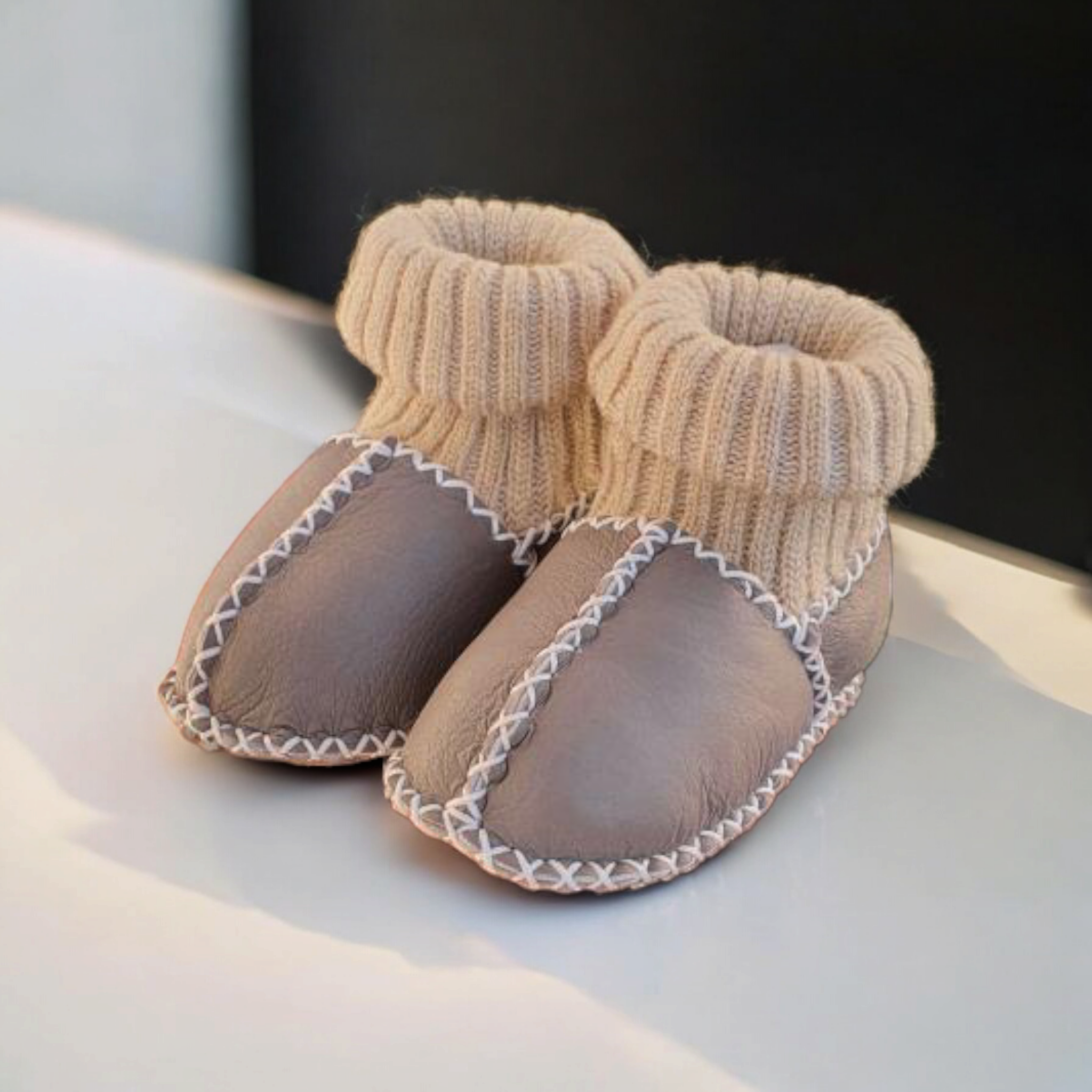 Leather booties - Liam & Lilly