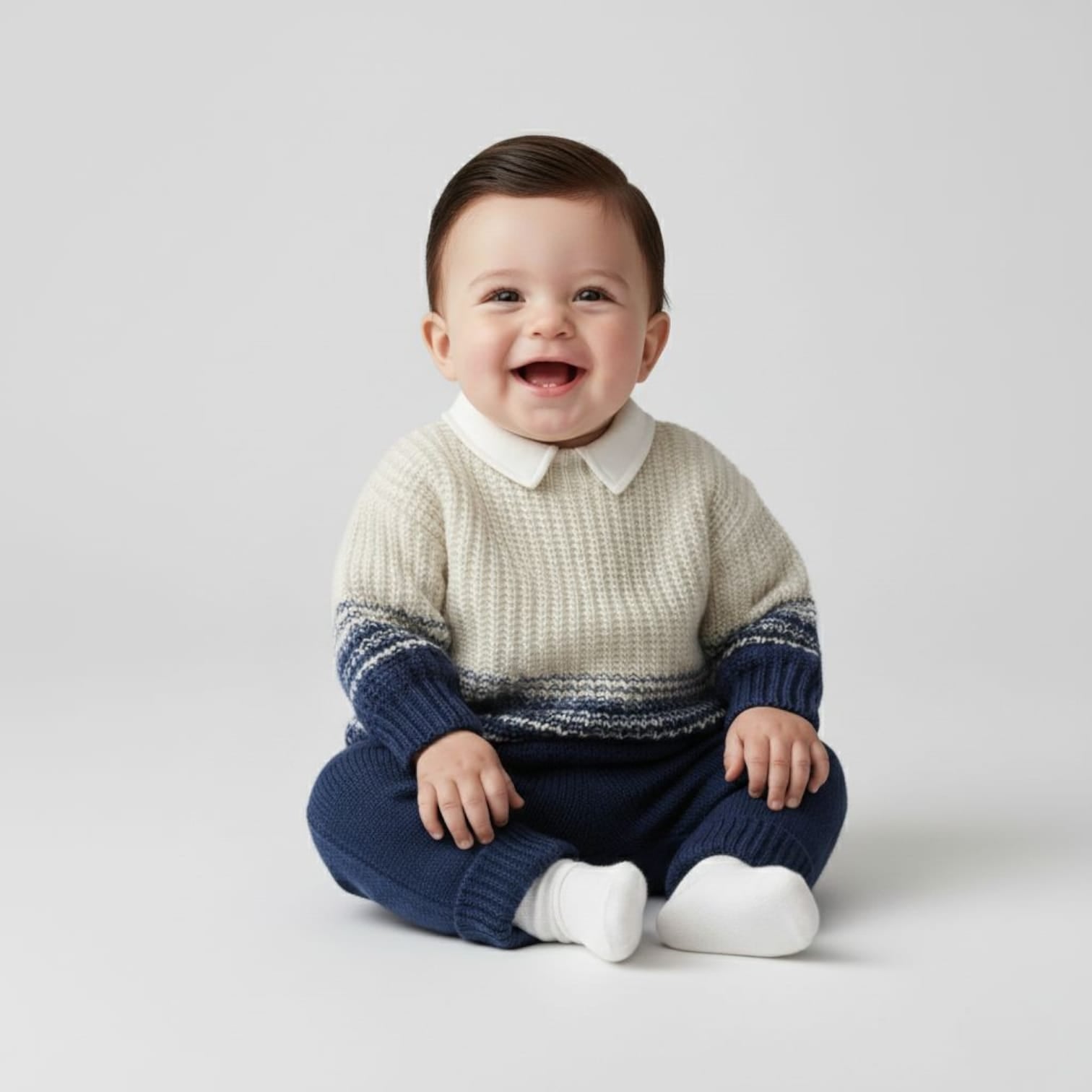 Little sailor knit set