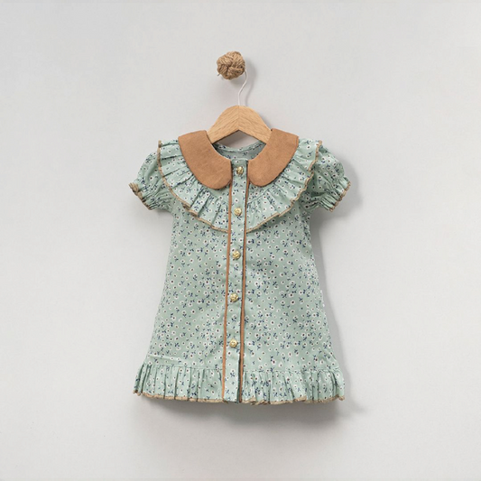 Vintage ruffle dress