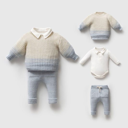 Ombre knit set