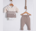 Load image into Gallery viewer, Charming three-pieces taupe set