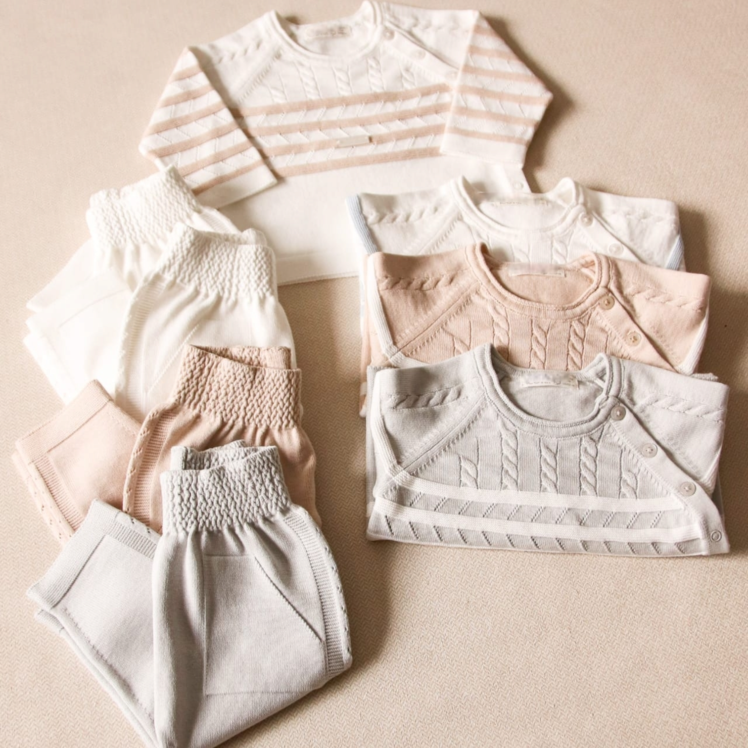 Striped cozy set - Liam & Lilly