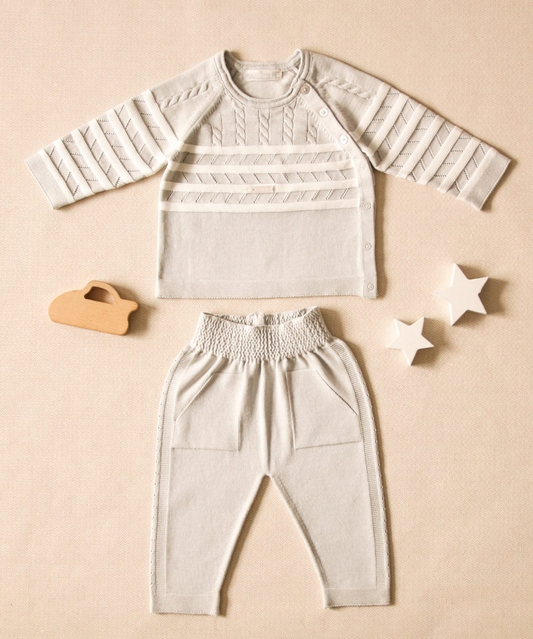 Striped cozy set - Liam & Lilly