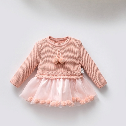 Pompom dress - Liam & Lilly