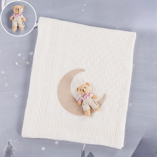 Moon blanket teddy - Liam & Lilly