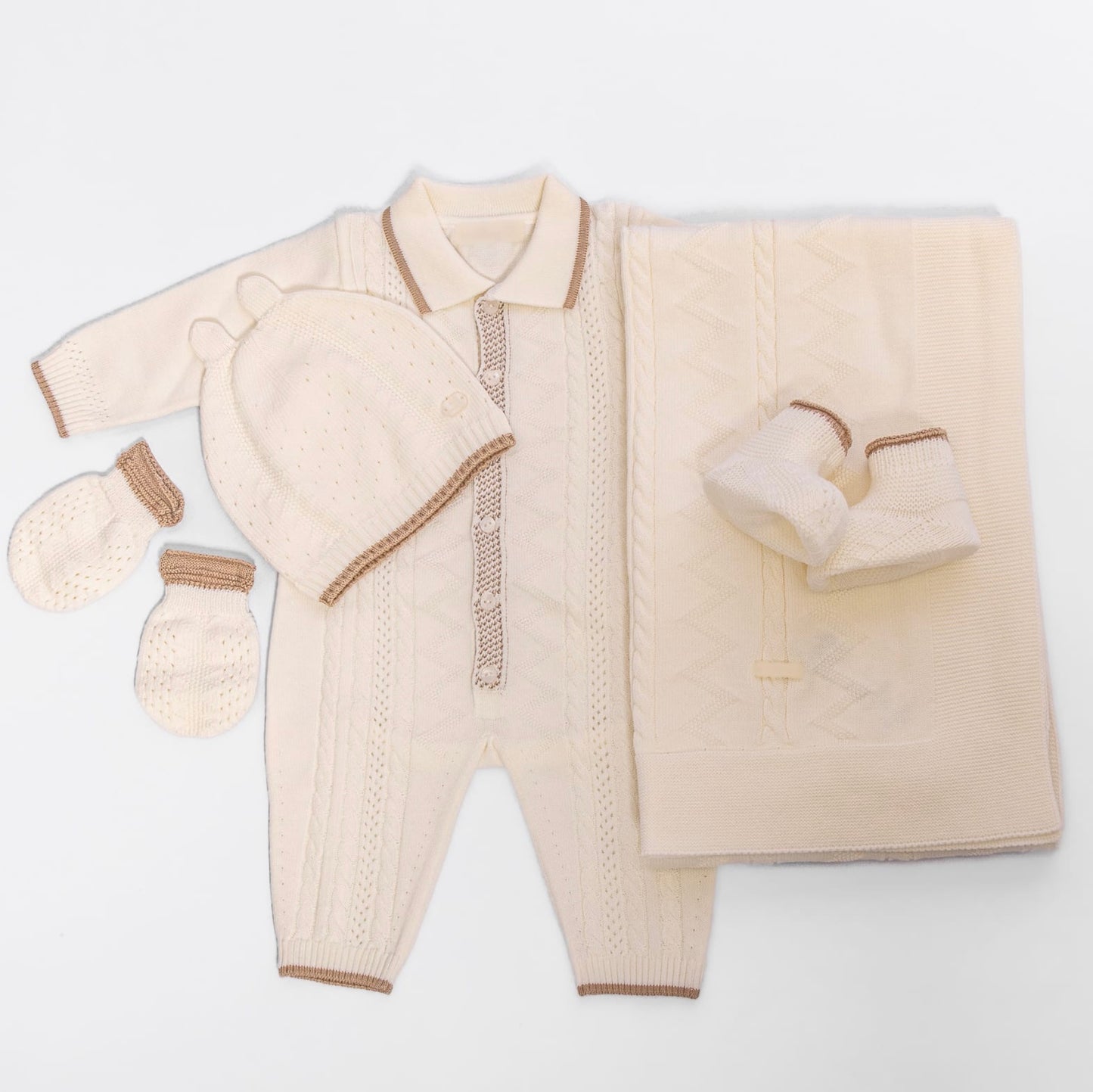 Newborn five-pieces onesie giftset