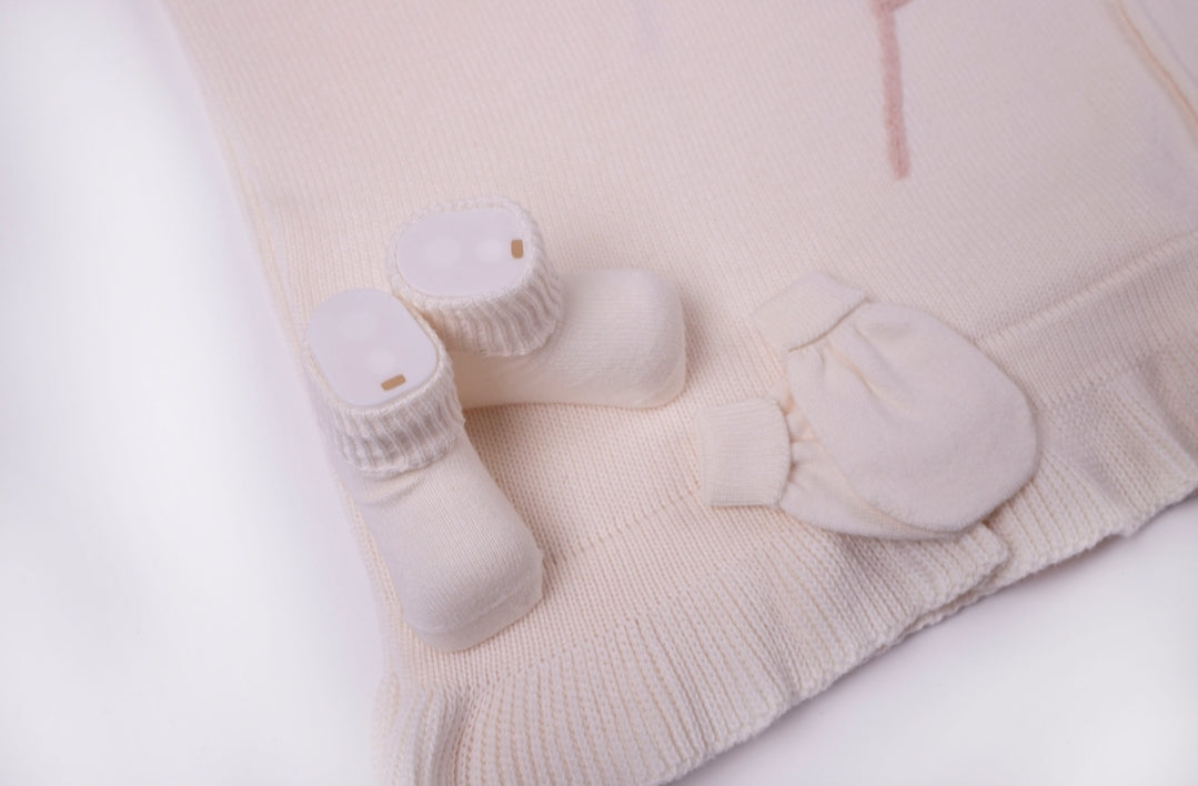 Newborn five-pieces flower giftset