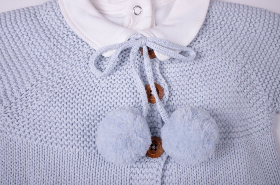 Iceblue winter outfit baby boy