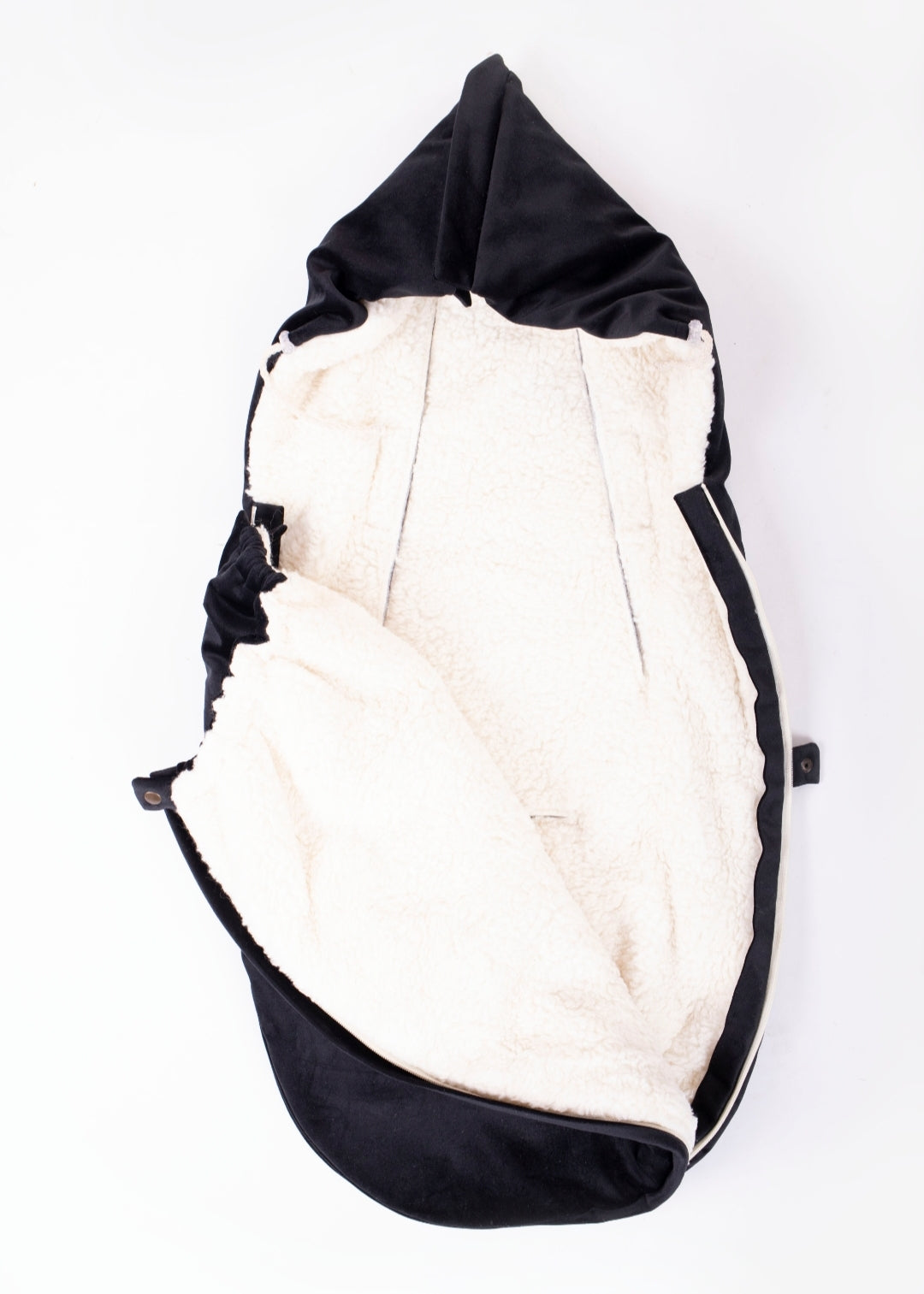 Car or pram black baby wrap - Liam & Lilly