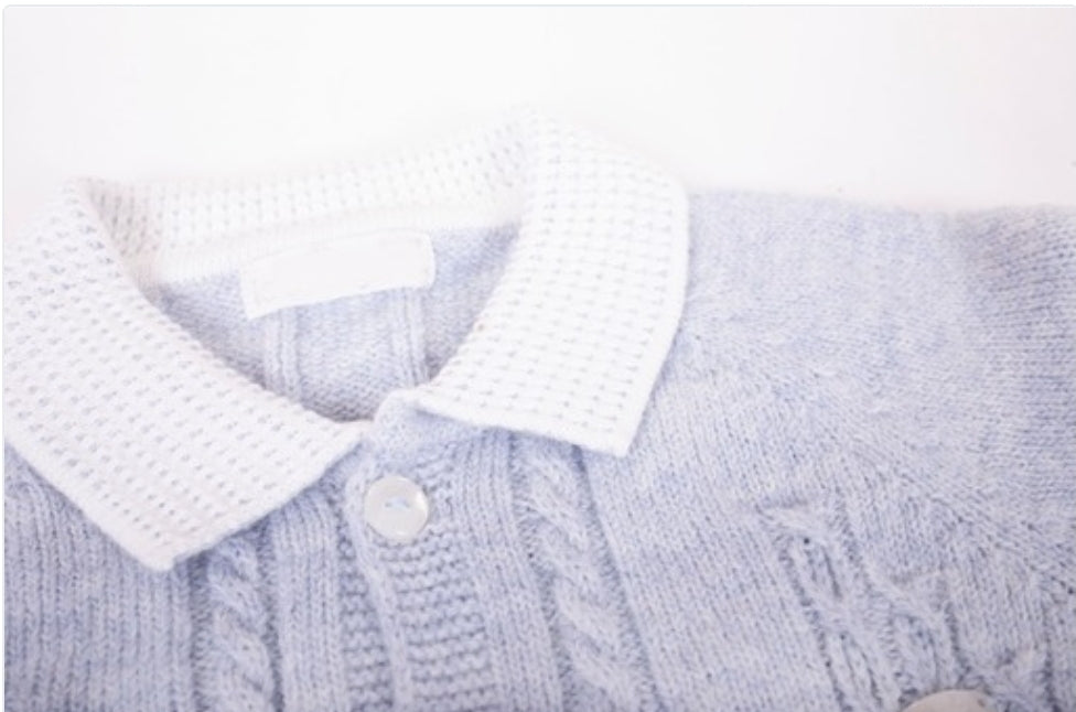 Chic knitted onesie - Liam & Lilly