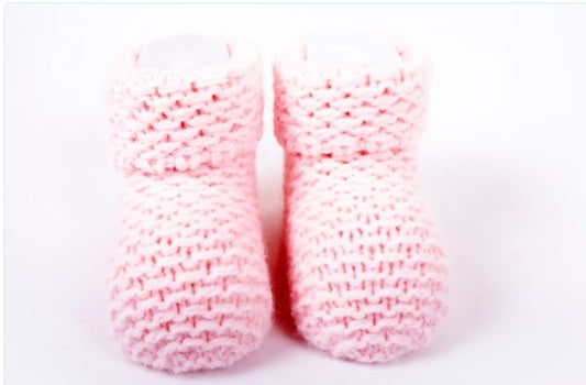 Soft knitted booties - Liam & Lilly