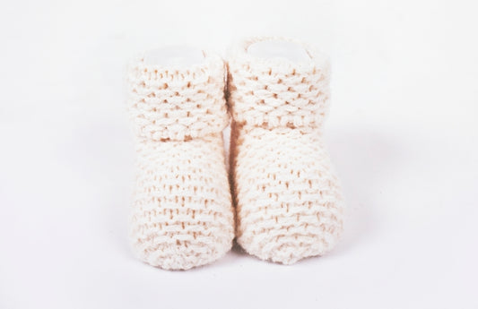 Soft knitted booties - Liam & Lilly