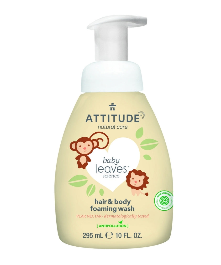 Attitude hair & body foaming wash 295ml - Liam & Lilly