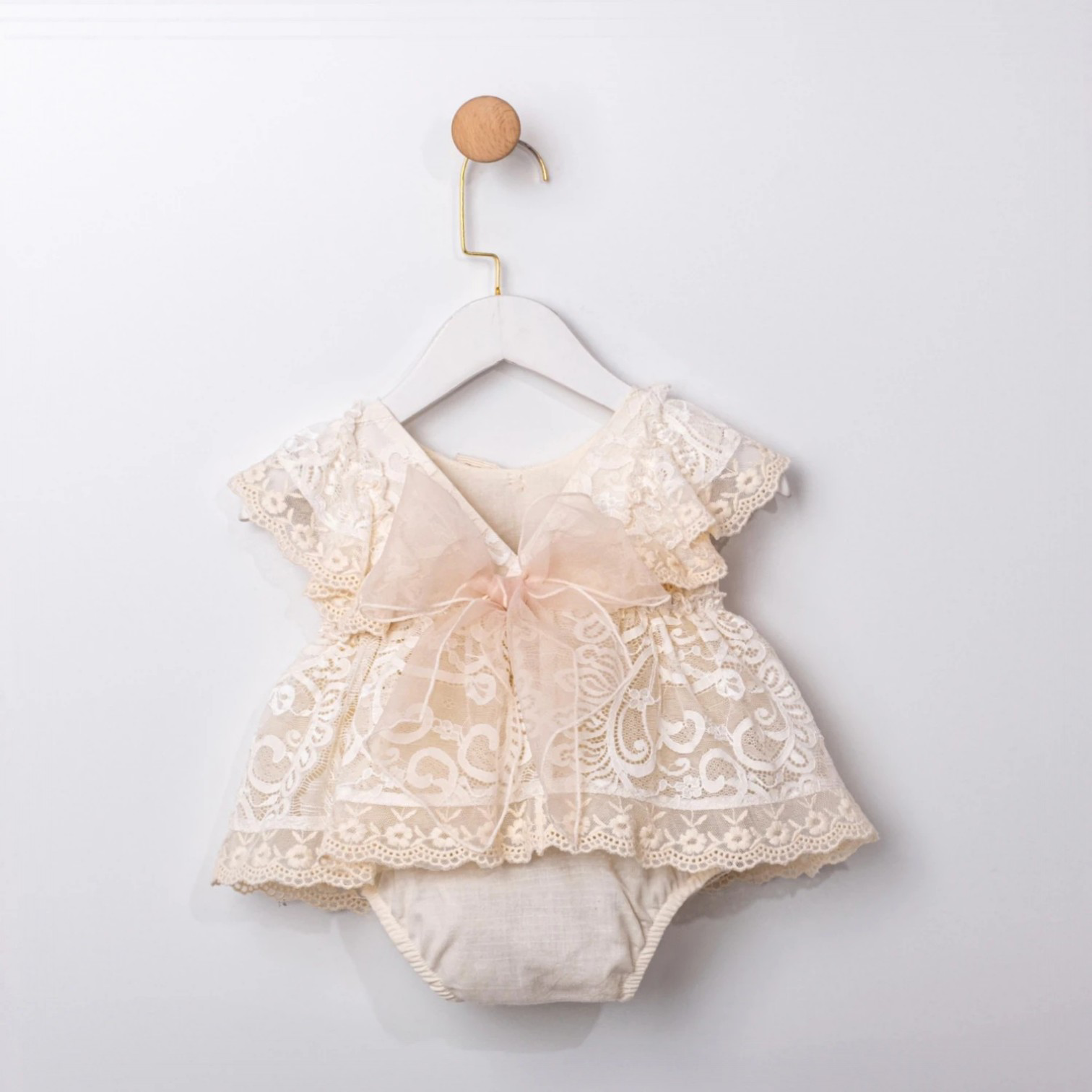 Soft blush dress