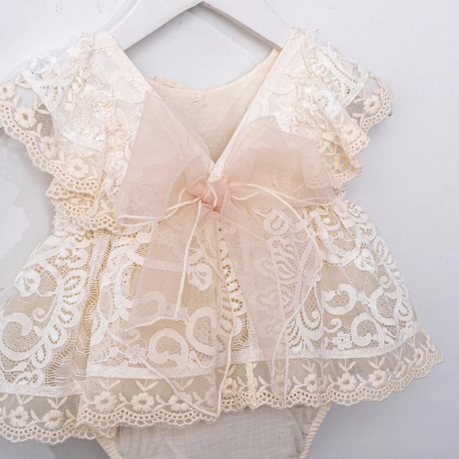 Soft blush dress