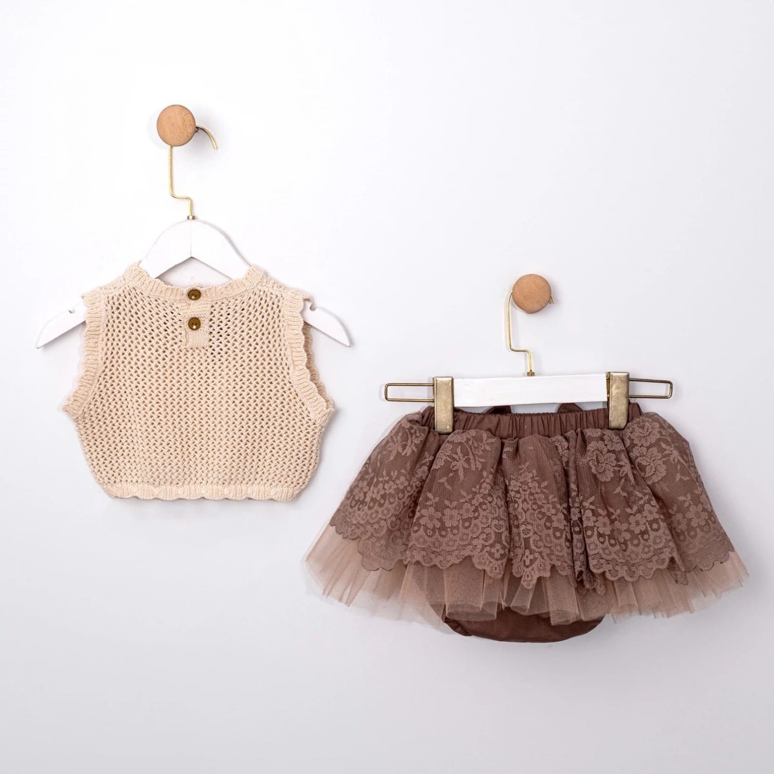 Lace bow dress