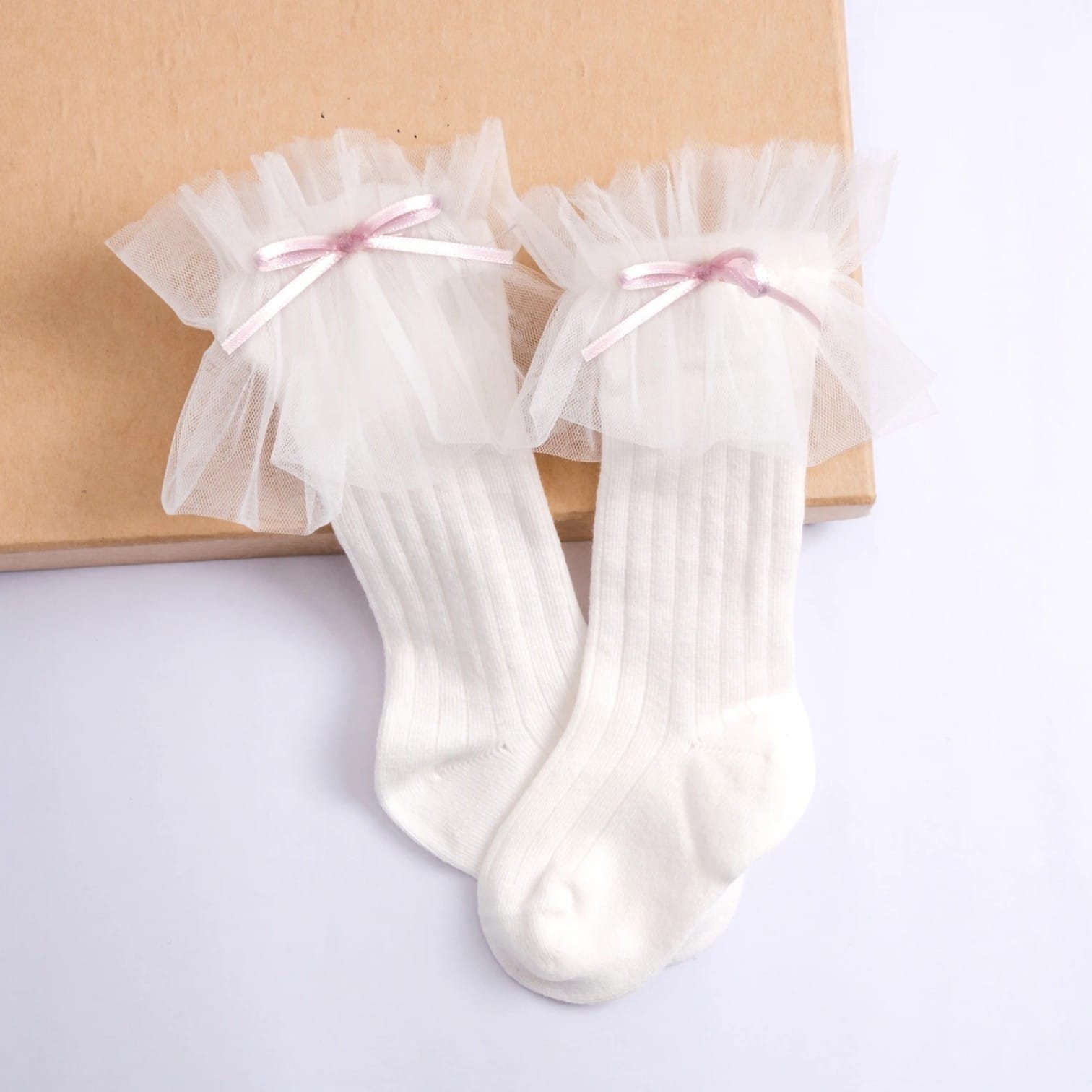 Tulle socks