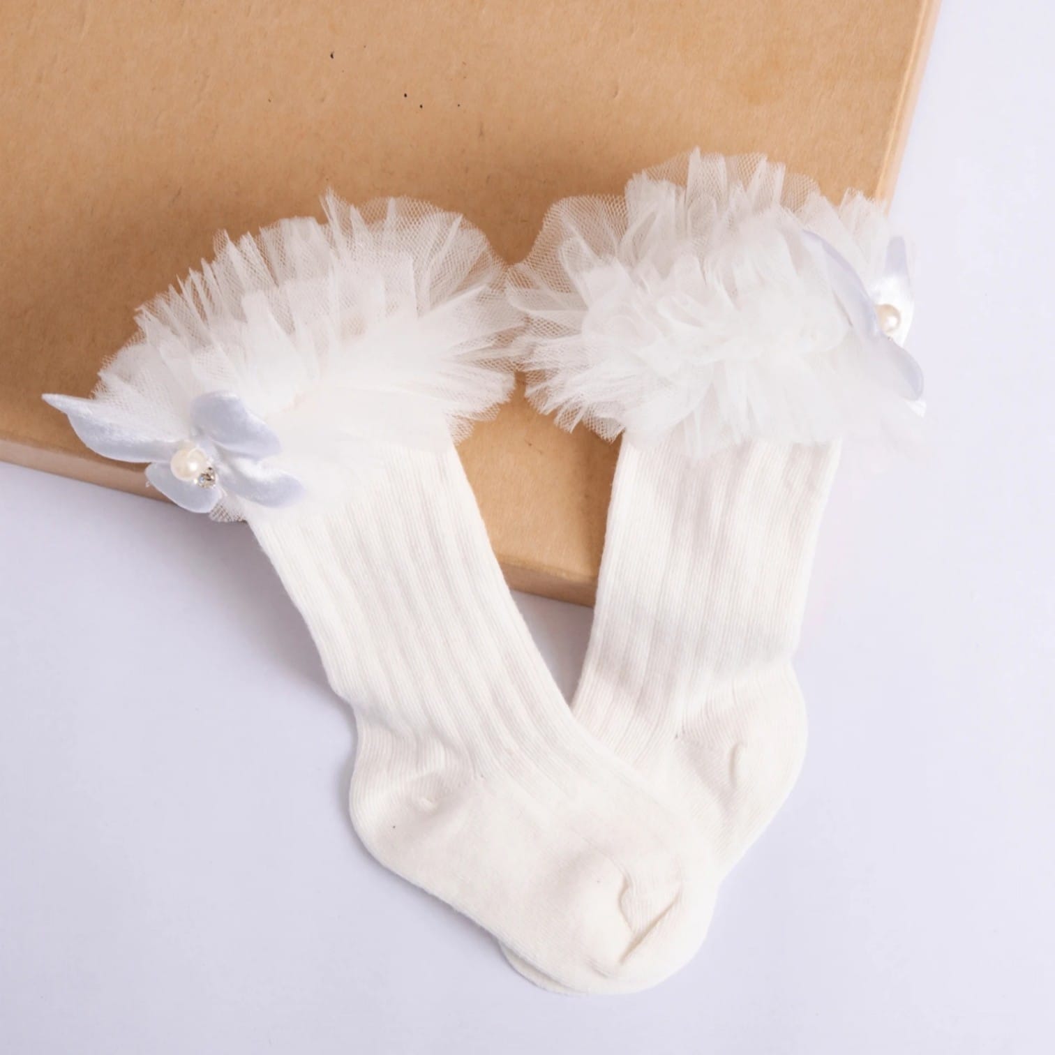 Fluffy socks.