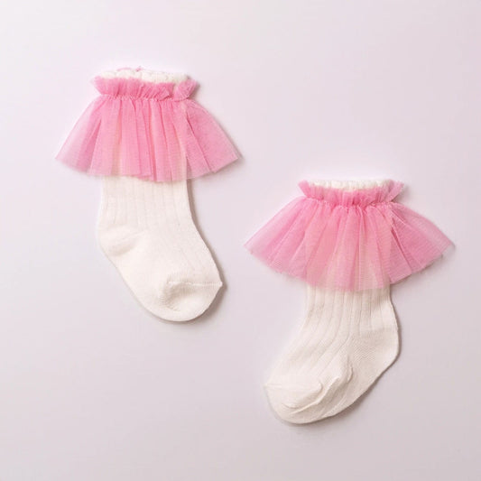 Pink tulle socks - Liam & Lilly