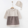 Load image into Gallery viewer, Knitted dress with hat - Liam & Lilly
