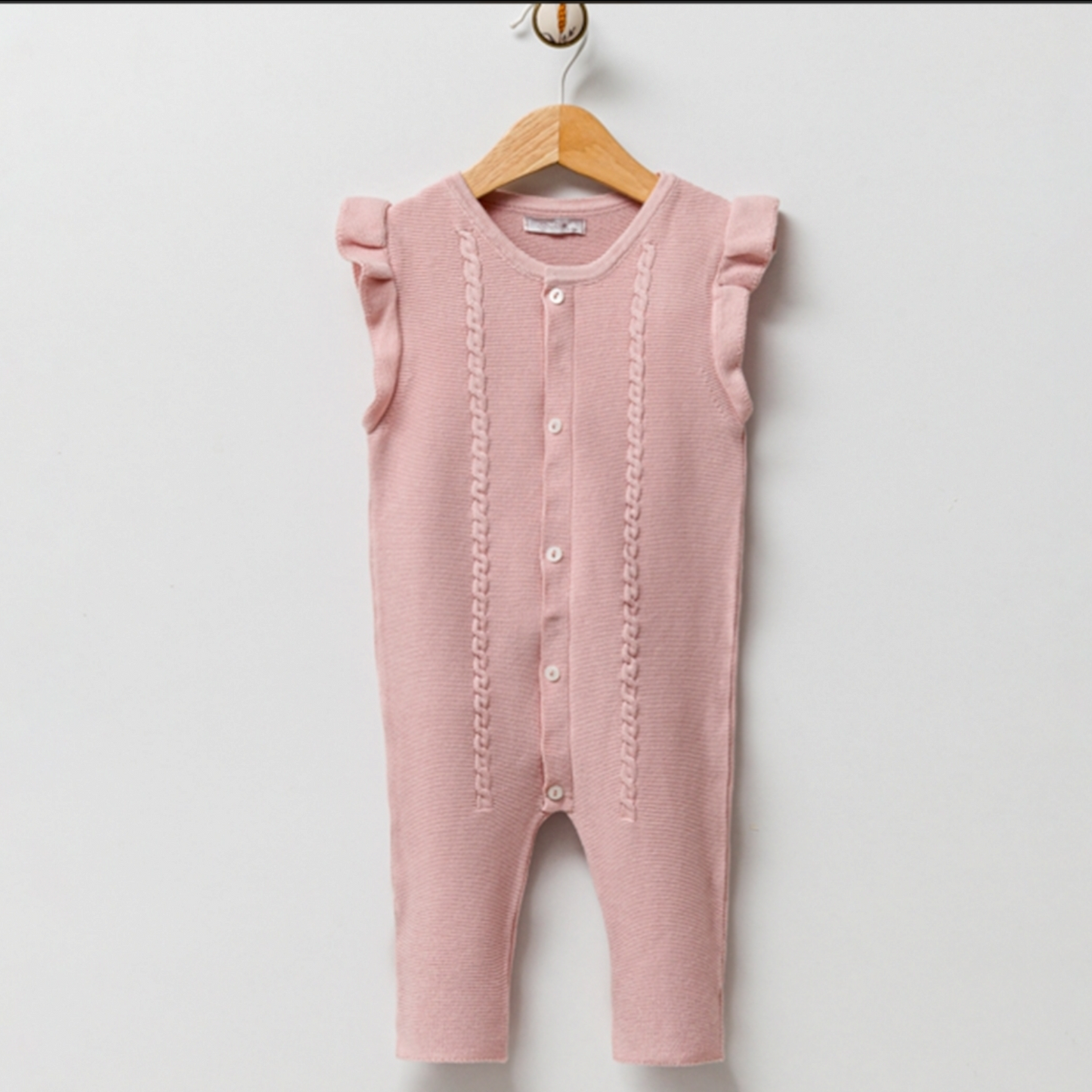 Dungarees with ruffles
