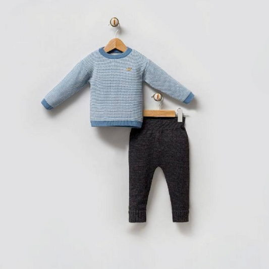 Baby sweater and pants set