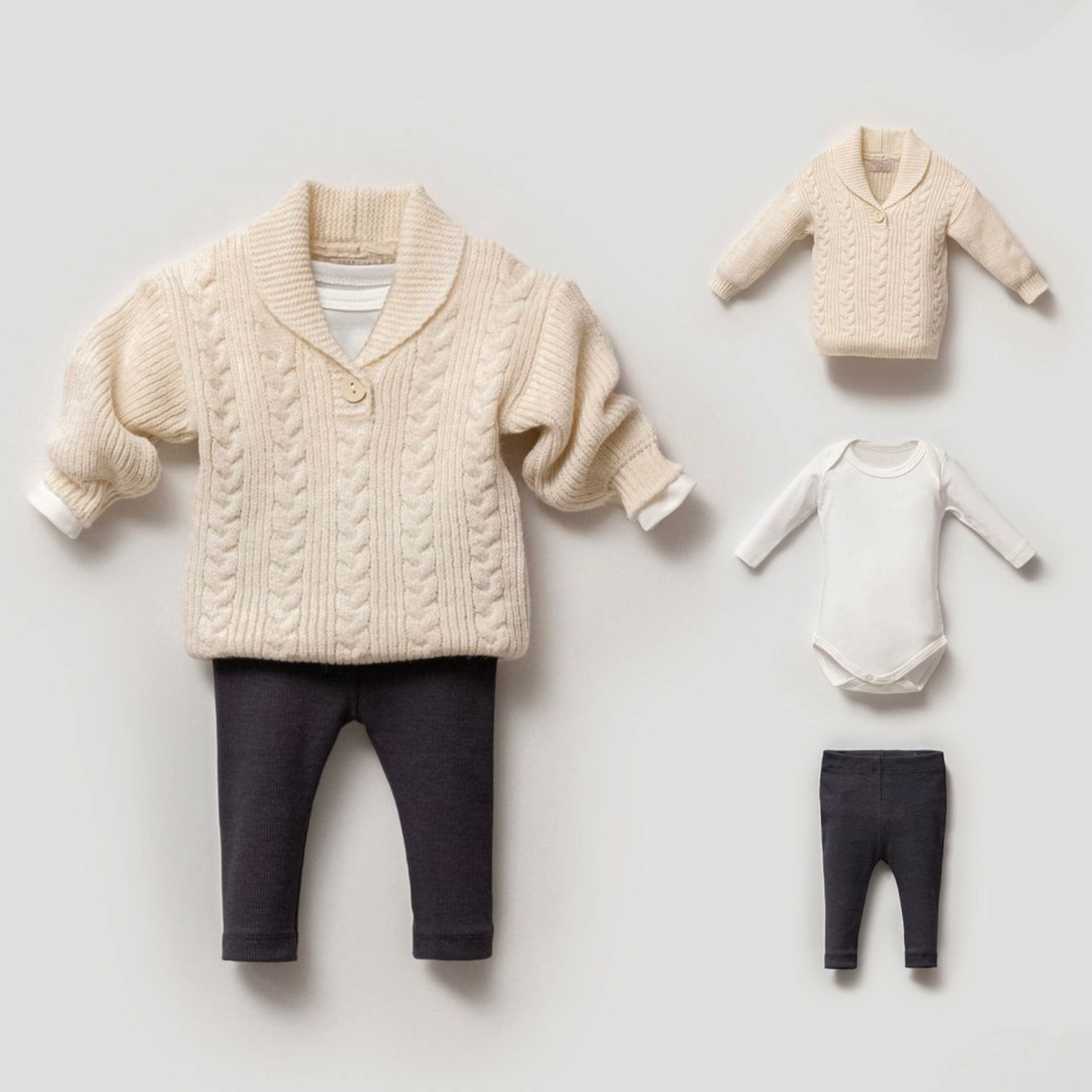 Cozy knit set