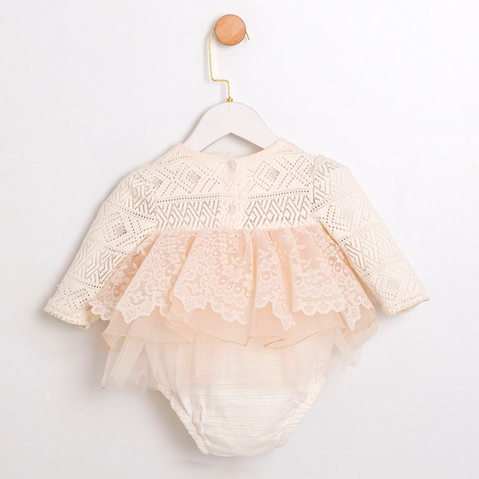Lace & tulle bodysuit