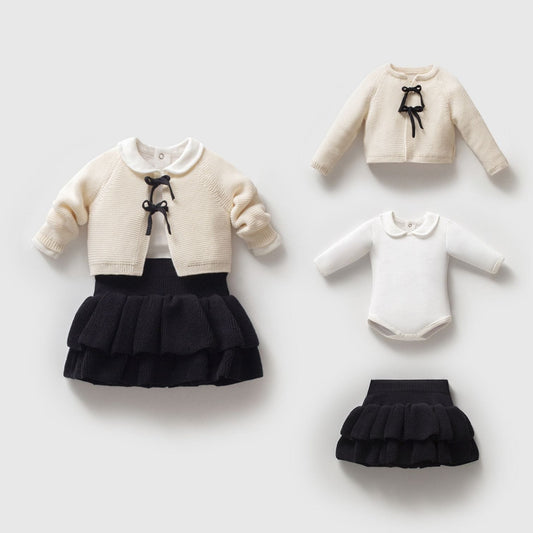 Noir knit set