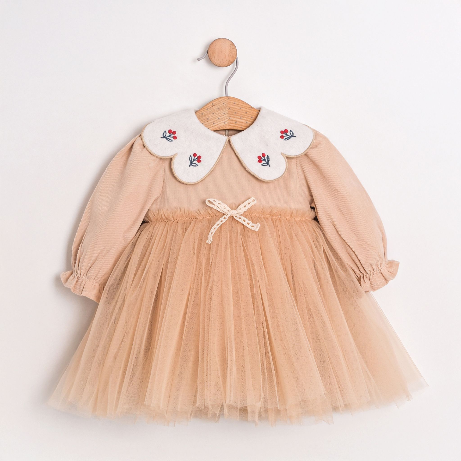 Floral tulle dress