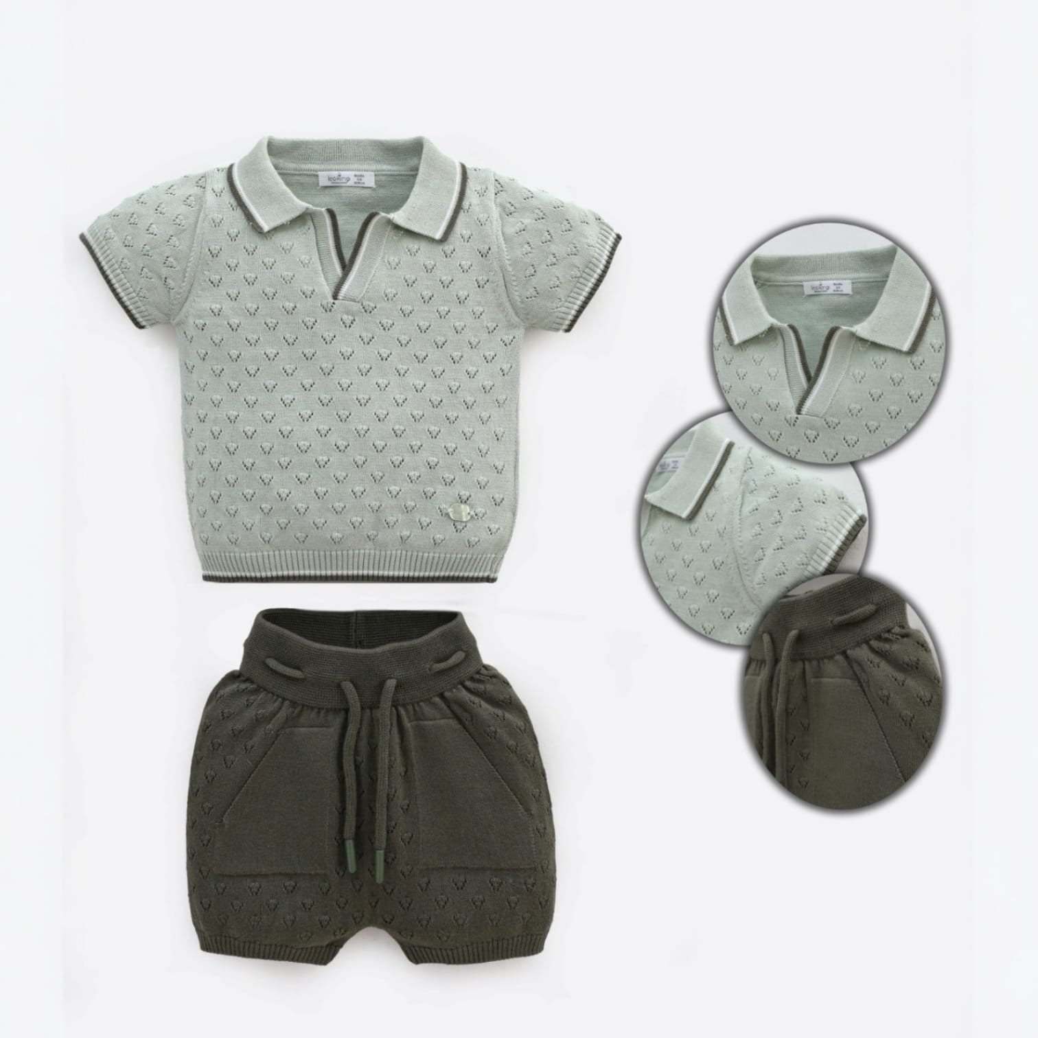 Sage knitset - Liam & Lilly