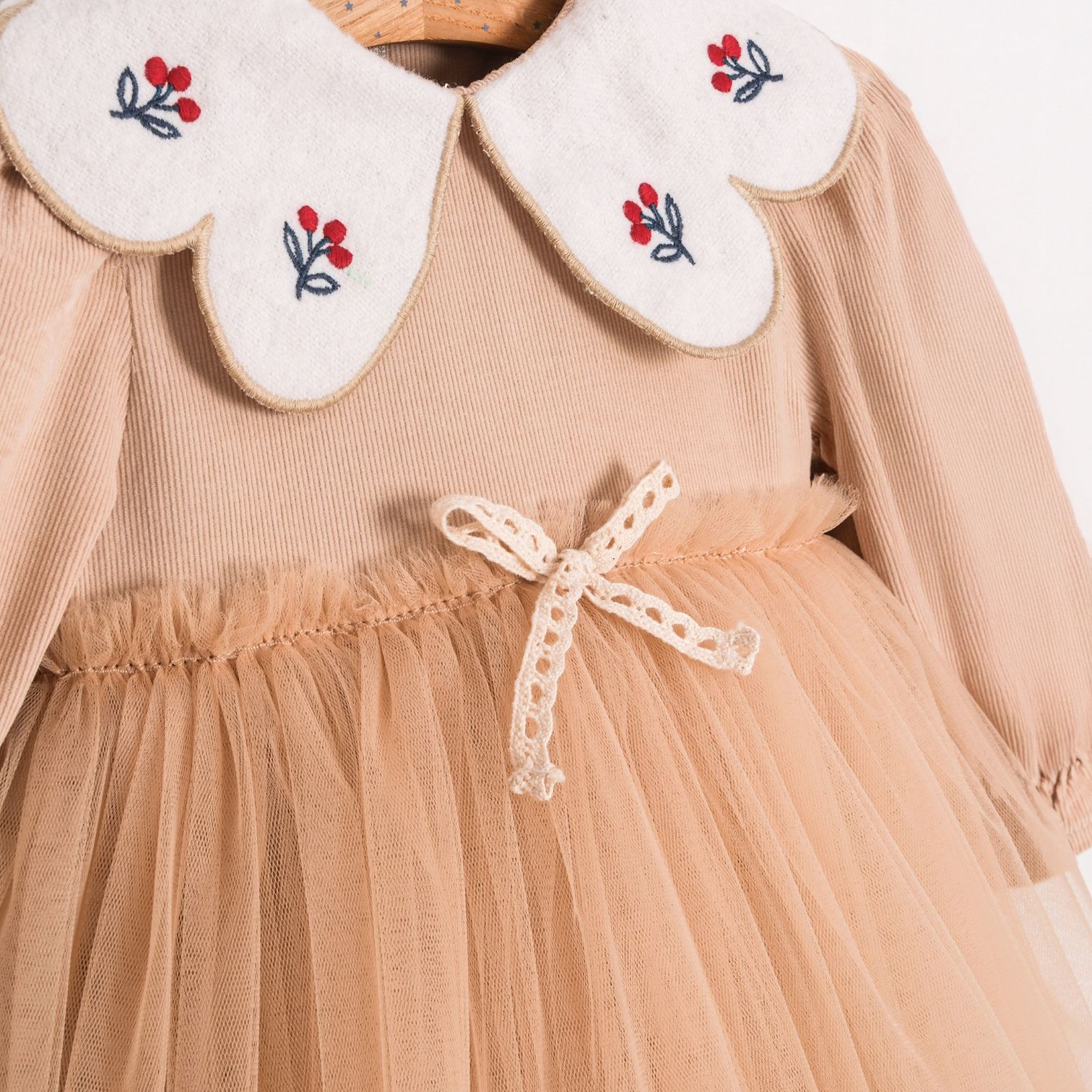 Floral tulle dress