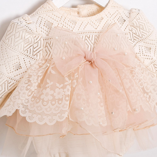 Lace & tulle bodysuit